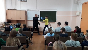 Встреча в школе-интернате №27 с Алексеем Тухтаровым